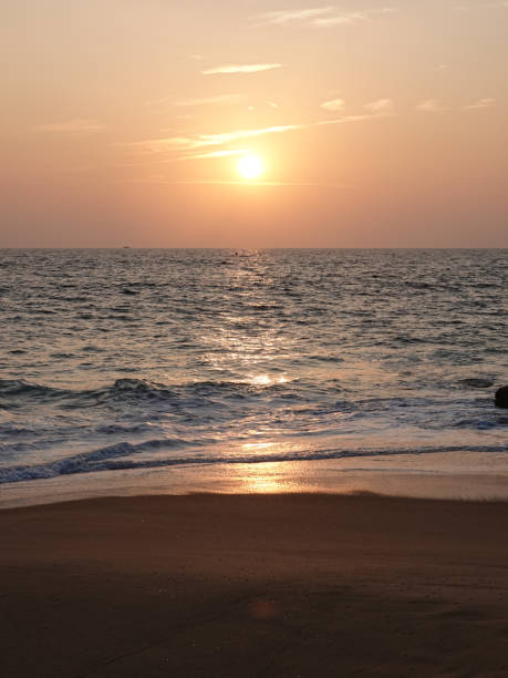 istock Golden sunset over ocean 2184240348