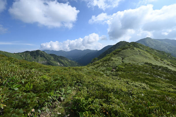istock Climbing Mt. Shirasuna, Gunma, Japan 2184243536