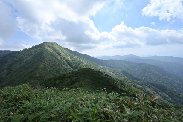 istock Climbing Mt. Shirasuna, Gunma, Japan 2184245328
