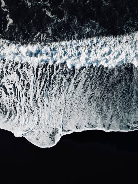 istock Iceland, black beach and the sea 2184246709
