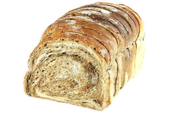 istock close up on whole grain sliced bread on white background 2184247476