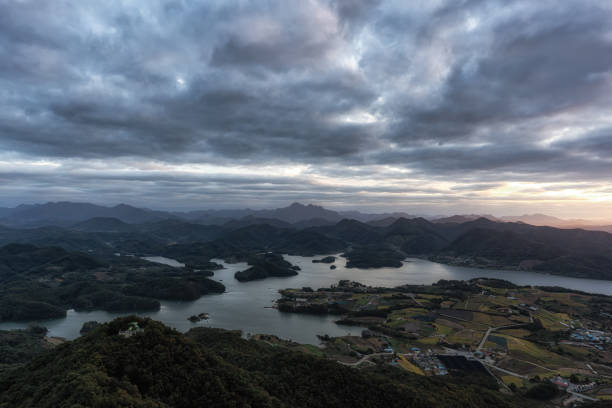 istock Cheongpyeong Lake Cable Car View 2184251488