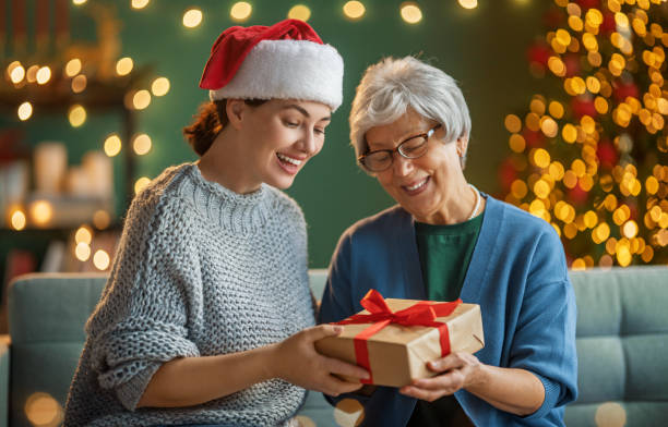 istock family celebrating Christmas 2184269843
