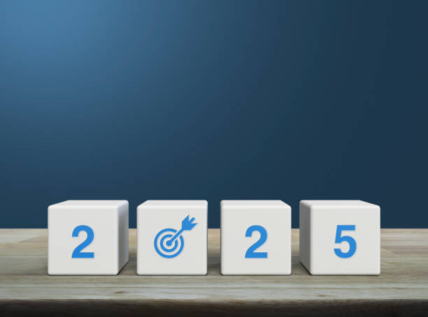 istock Happy new year 2025 success concept 2184274584