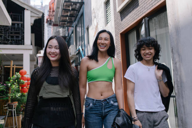 istock Mixed Group Of Asian Friends 2184278043
