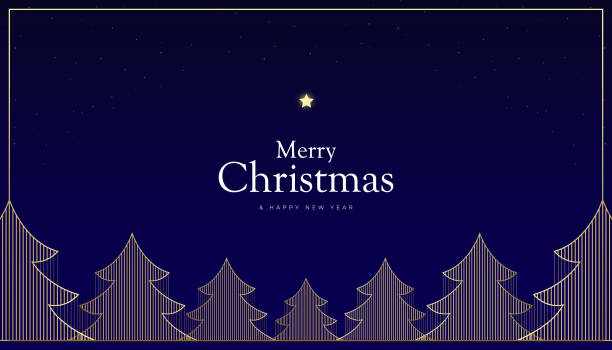 istock Christmas and New Year background with Christmas tree-shaped stripes style, luxury and elegant theme 2184285174