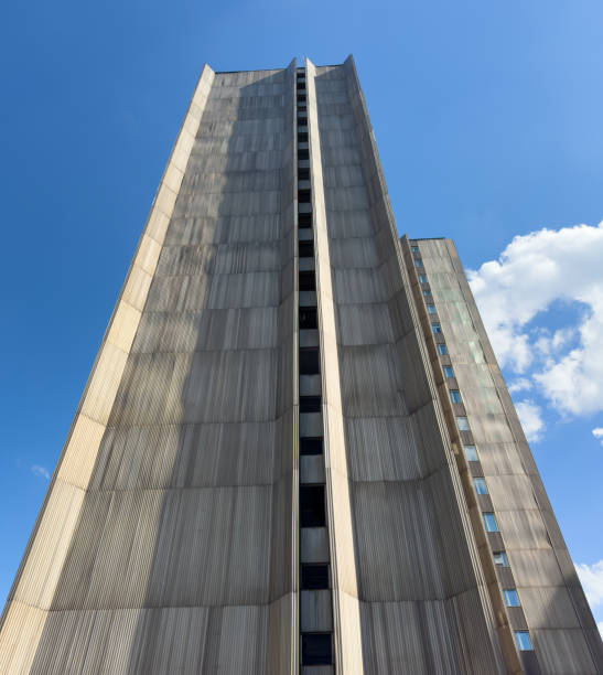 istock The building is tall and has a lot of windows 2184285672