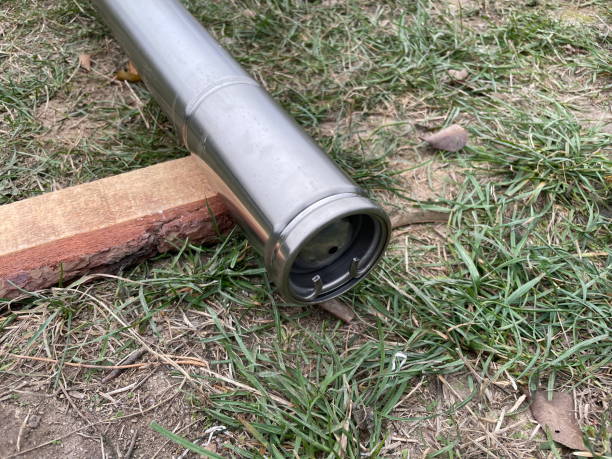 istock Submersible borehole pump used for groundwater extraction 2184286769