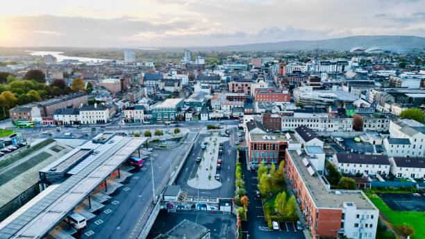 istock Limerick city Ariel view 2184289734
