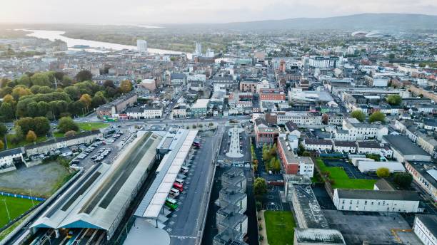 istock Limerick city Ariel view 2184289744