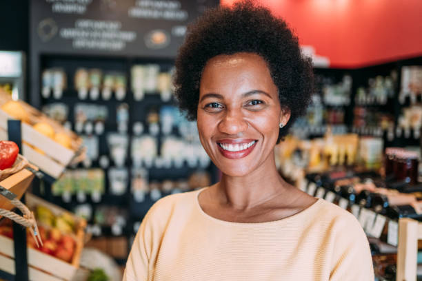 istock Female store business owner. 2184299033