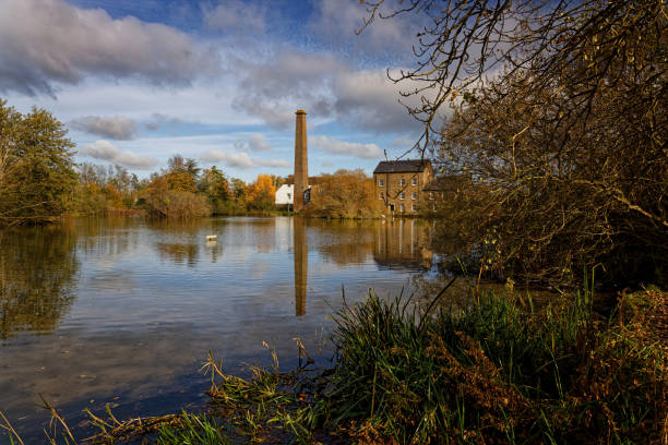 The old Mill at Tonge near Sittingbourn with its Mill Pond