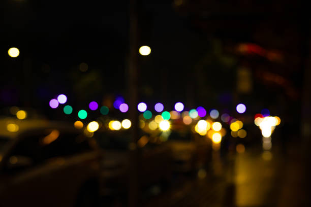 istock Abstract view of festive lighting 2184305154