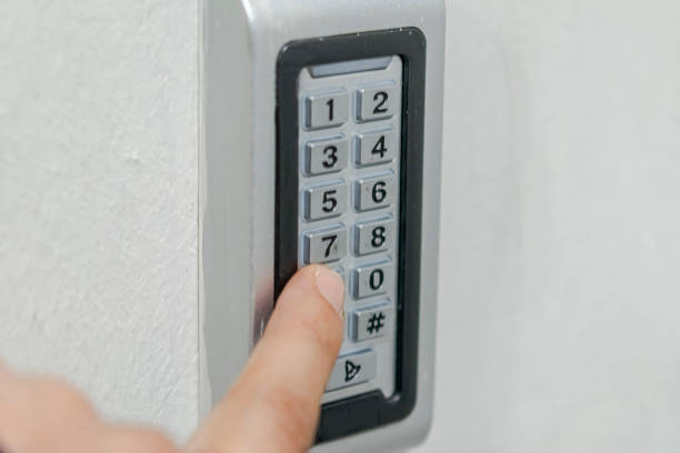 istock Close-up of an index finger pressing a button 2184305786