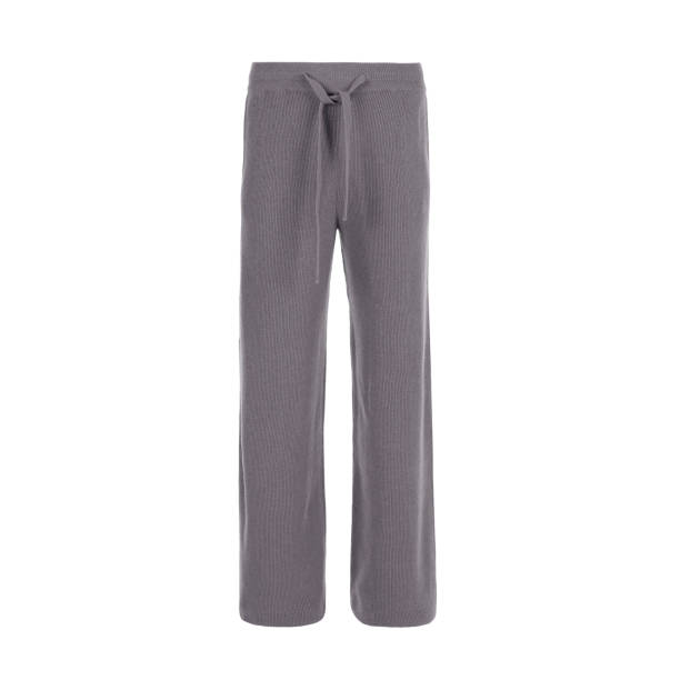 istock Grey women's tracksuit bottoms 2184306158