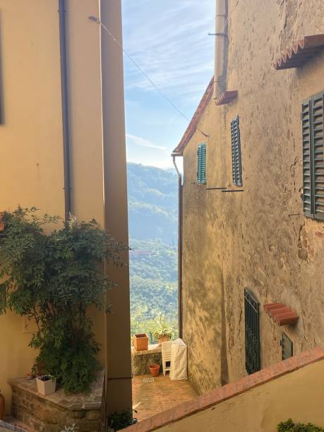 istock Massa, Tuscany. Shutters on the house. 2184307749