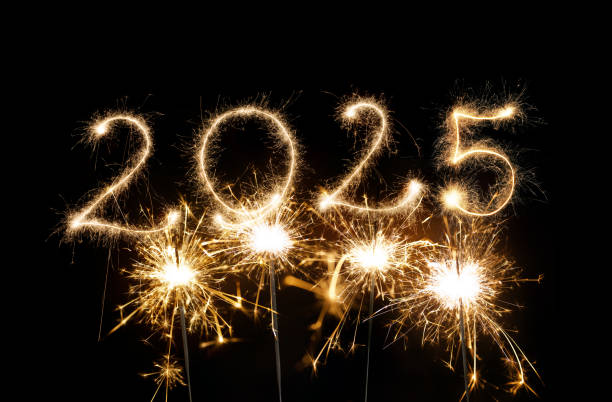 istock Sparkler Happy New Year 2025 2184310358