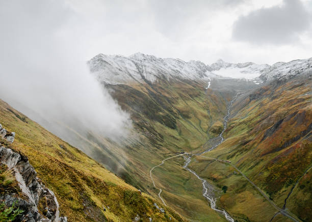 istock High mountain landscape with glaciers in the background. 2184312065