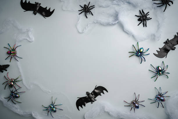 istock A modern greeting card for Halloween 2184326214