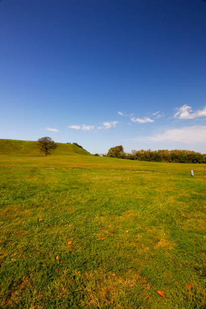 istock Monks Mound, Cahokia Mounds State Historic Site, Collinsville, Illinois 2184332146