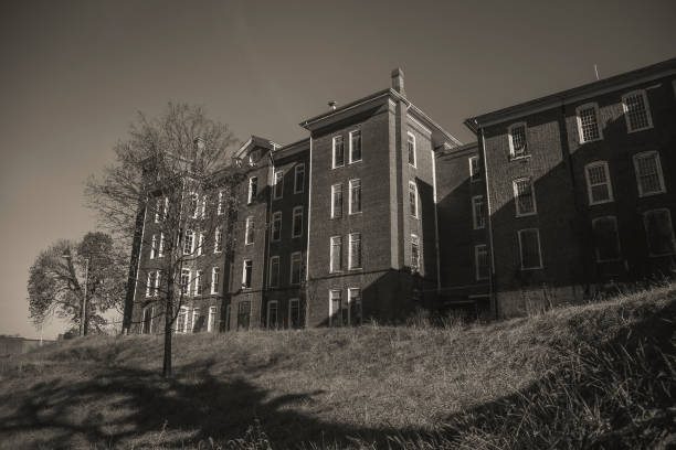 istock Abandoned insane asylum in Virginia 2184334605