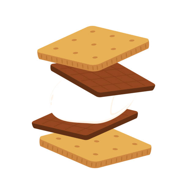 Graham Powder Animation 120+ Graham Crackers Isolated Stock Illustrations, Royalty-Free Vector ...