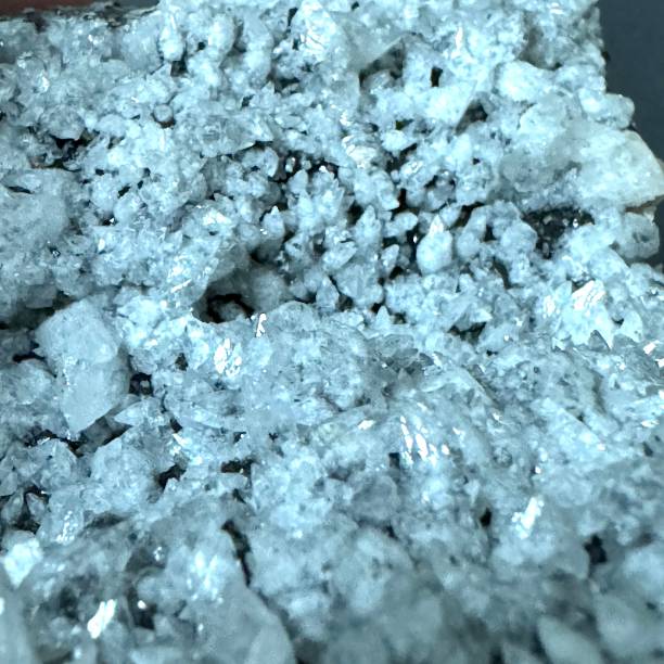 From a mineral collection,  calcite druse