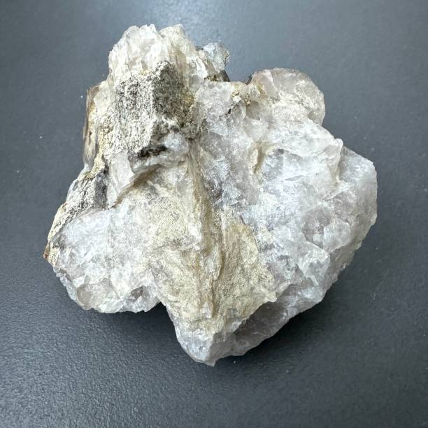 istock From a mineral collection, quartz from Switzerland 2184348826