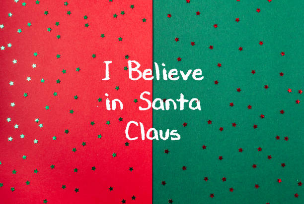 istock Red and green background with stars 2184351844