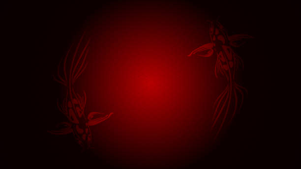 Chinese New Year background decoration featuring elegant golden Chinese calligraphy 'Heng,' symbolizing enduring prosperity and wishing for abundant wealth