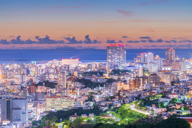 istock Naha, Okinawa, Japan Cityscape at Twilight 2184355901