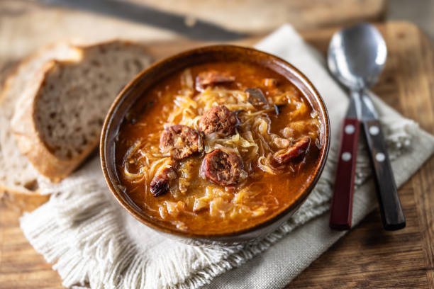istock Christmas cabbage soup, a traditional Eastern European Christmas dish. 2184358003