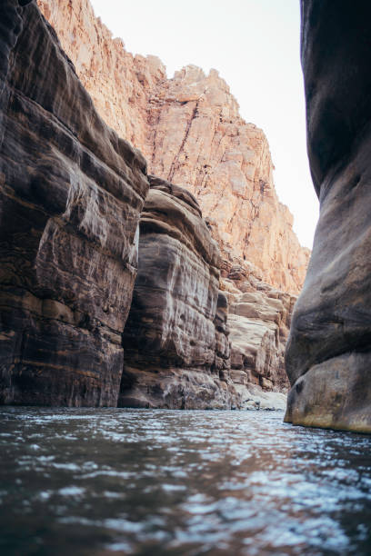 istock Wadi Mujib trail beautiful scenery hike Jordan. 2184359617