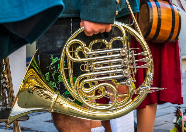 istock typical music instrument of a bavarian brass band 2184361431