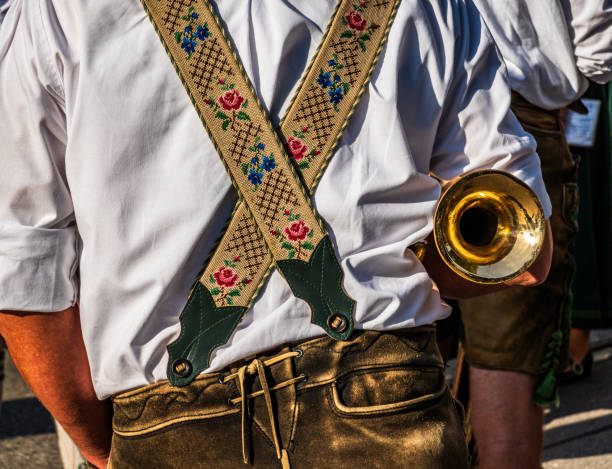 istock typical music instrument of a bavarian brass band 2184361449