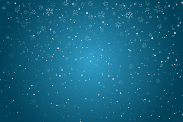 istock Snowflake illustrations. Winter background for Christmas or New Year. Snow falling. Snow, snowflakes, vector images, backgrounds. 2184368493