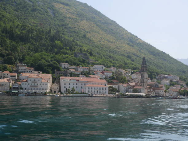 istock City view with green background nature and sea infront 2184368601