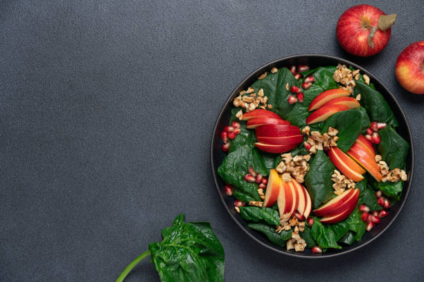 istock Seasonal salad with apples 2184371331