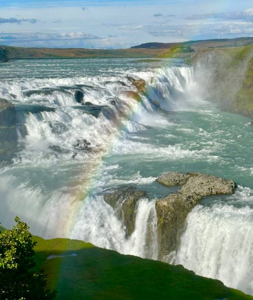 istock Natural Waterfalls and Rainbow 2184375137