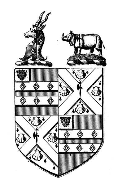 Heraldry coat of arms emblem: Charles Robert Wade-Gery