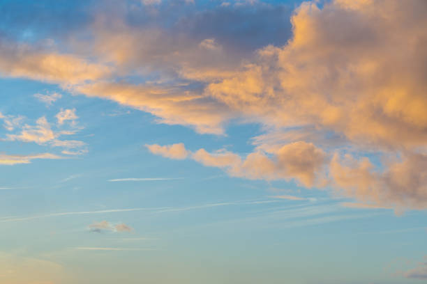 Golden sunset sky orange beautifull background backdrop screensaver
