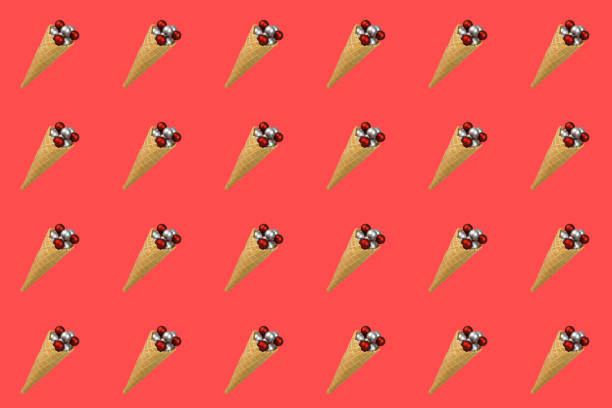 New Year pattern background