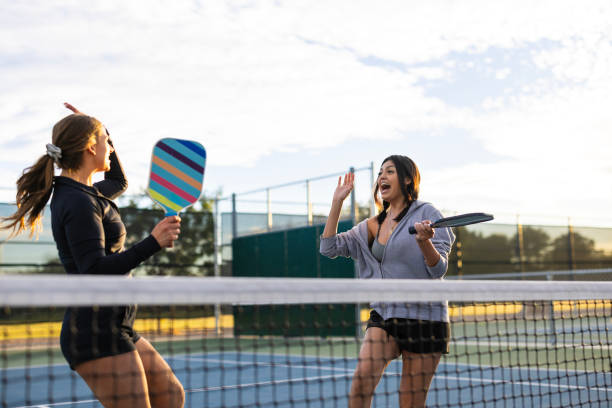 istock Pickleball Girls 2184386548