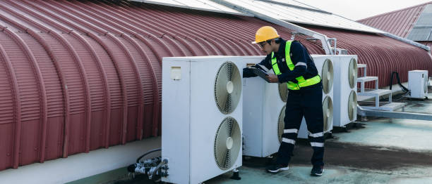 istock Engineers is checking the air conditioning cooling system of a major building or industrial facility. 2184394551