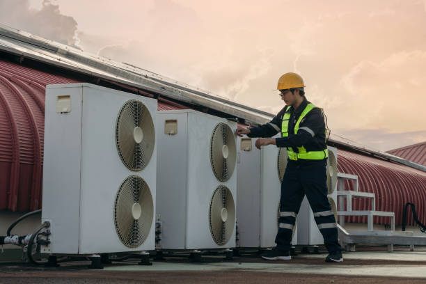 istock Engineers is checking the air conditioning cooling system of a major building or industrial facility. 2184394837