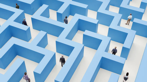 istock Corporate Obstacles: Overcoming the Maze of Challenges 2184397116
