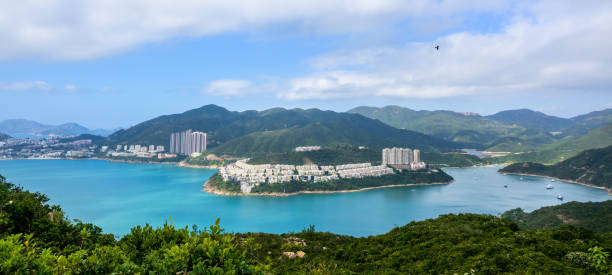 istock Scenic Coastal View from Dragons Back Hike, Shek O Peak, Hong Kong 2184401901