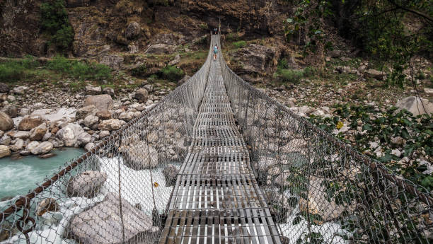 istock The landscape while hiking the Annapurna Circuit in Nepal 2184414056