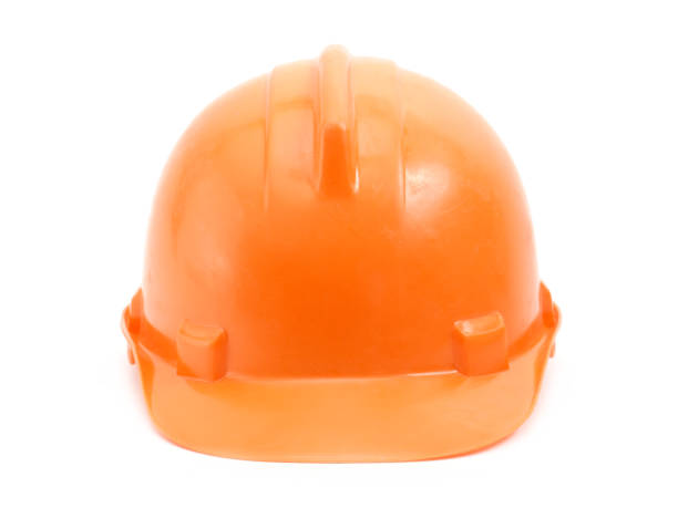 istock Orange safety helmet 2184416374