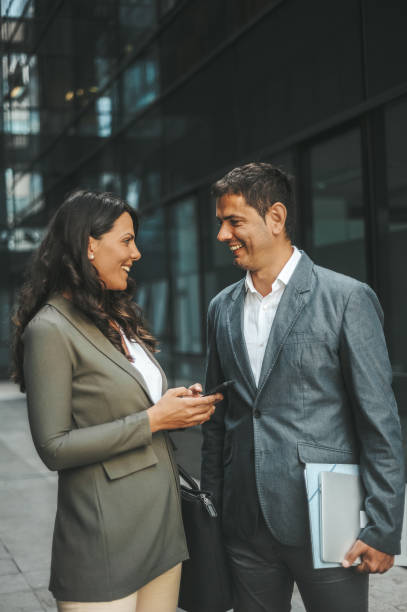 istock Business Professionals Engaging in Conversation 2184417567